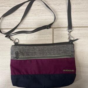 Dakine Women's Crossbody Bag - Gray, Purple, and Black